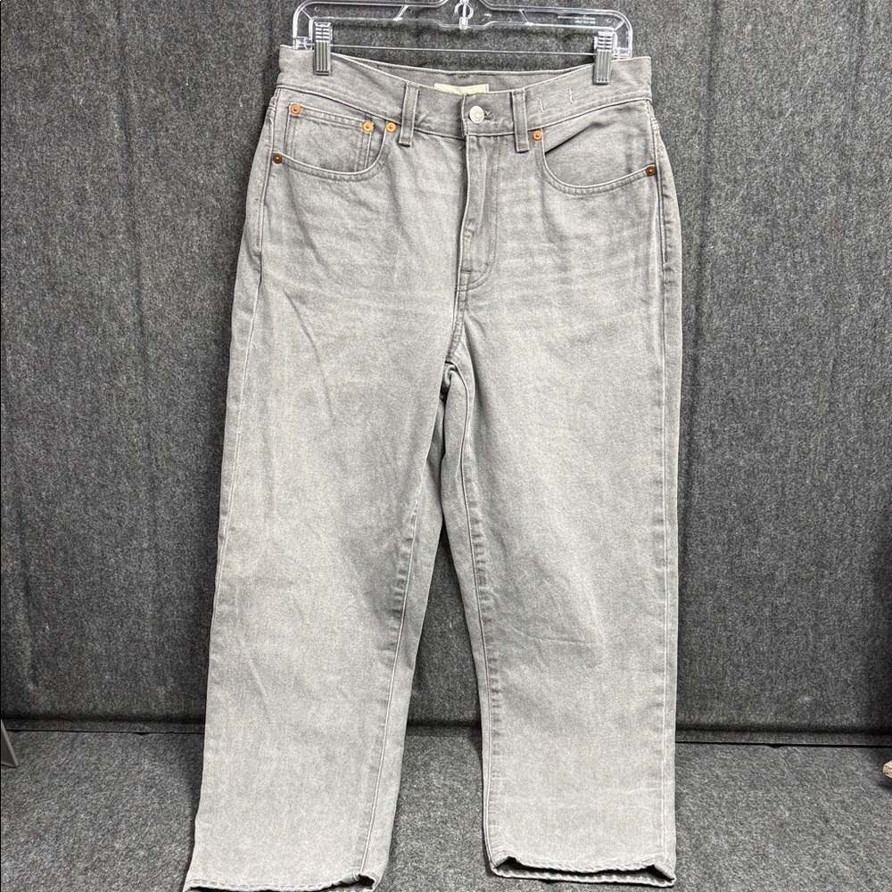 Madewell Classic Gray Jeans